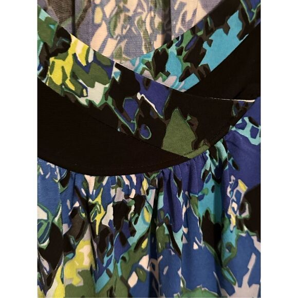 Cato Women's Multicolor Abstract Print Sleeveless Blouse Size Large - Picture 3 of 7